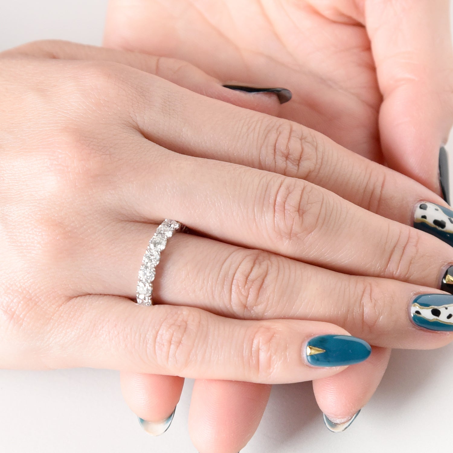 Diamond Line Ring