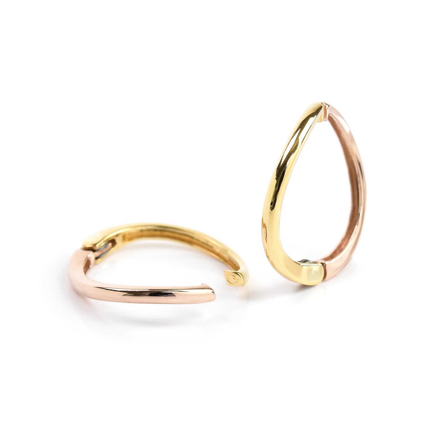 2 Color Round Ear Cuffs