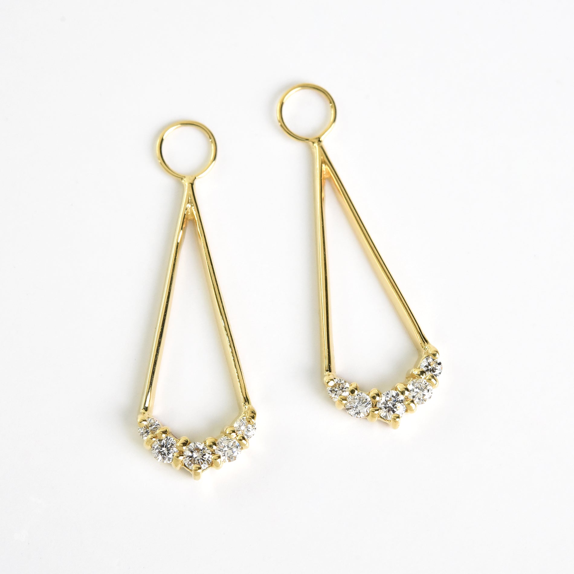 Pendulum Diamond Earrings