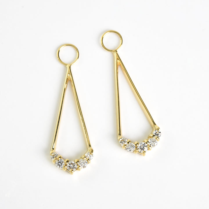Pendulum Diamond Earrings