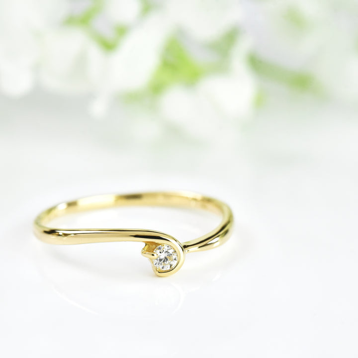 Care Solitaire Ring