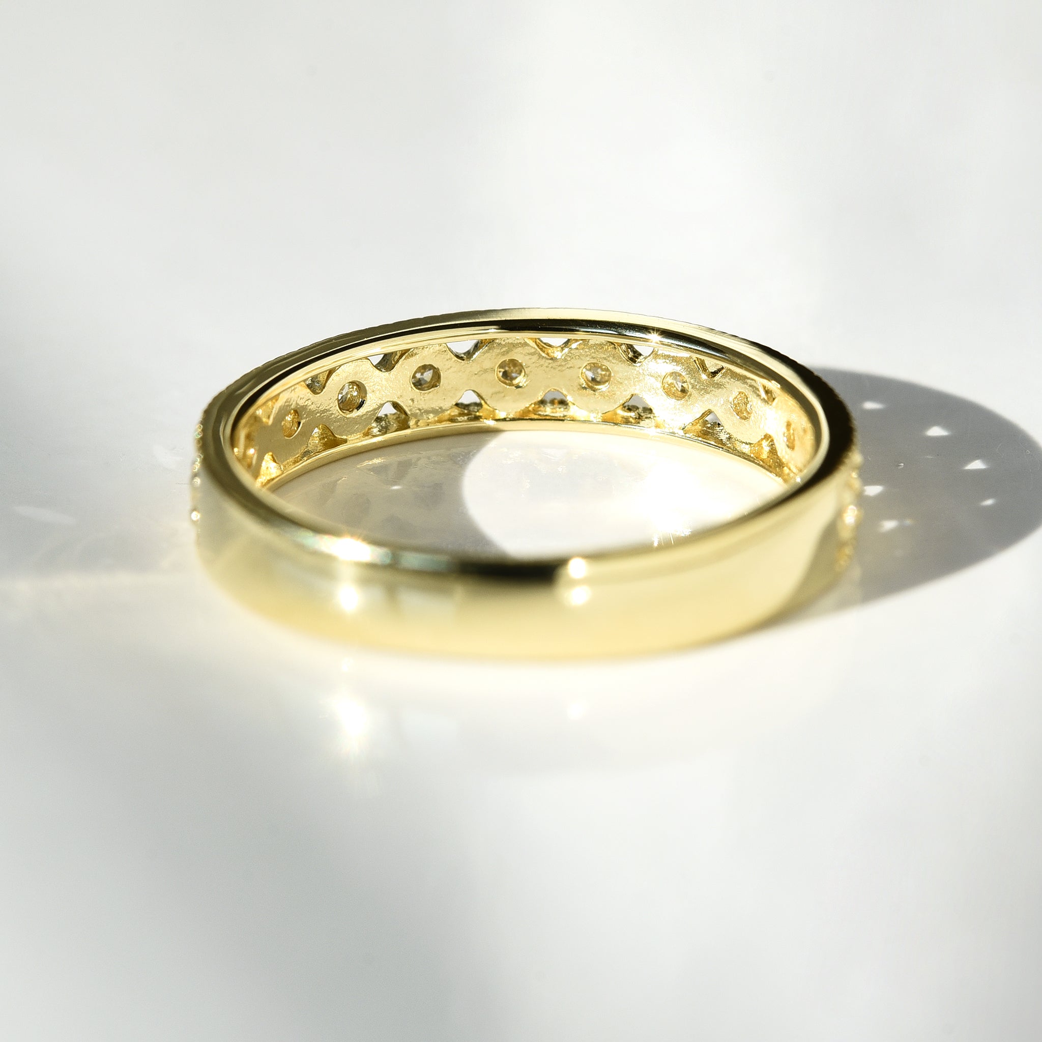Diamond Cut Out Ring