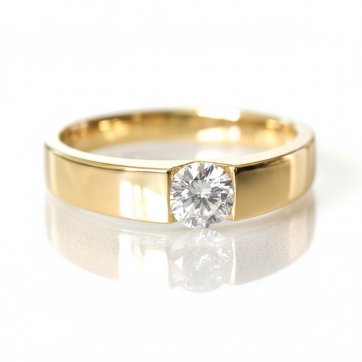 Unity Solitaire Band Ring