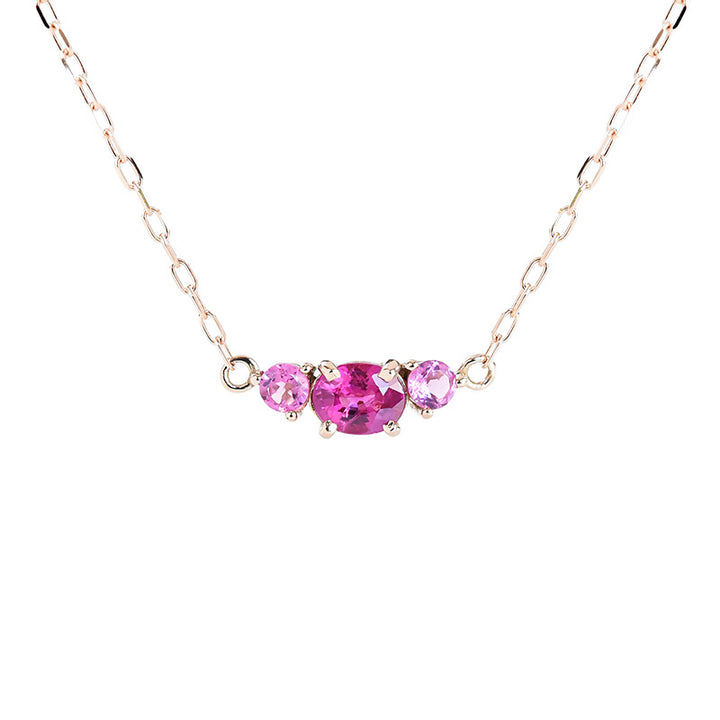 RPT-3 in a Row Pendant with Chain