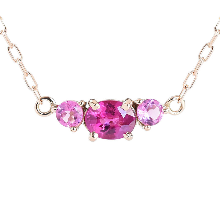 RPT-3 in a Row Pendant with Chain