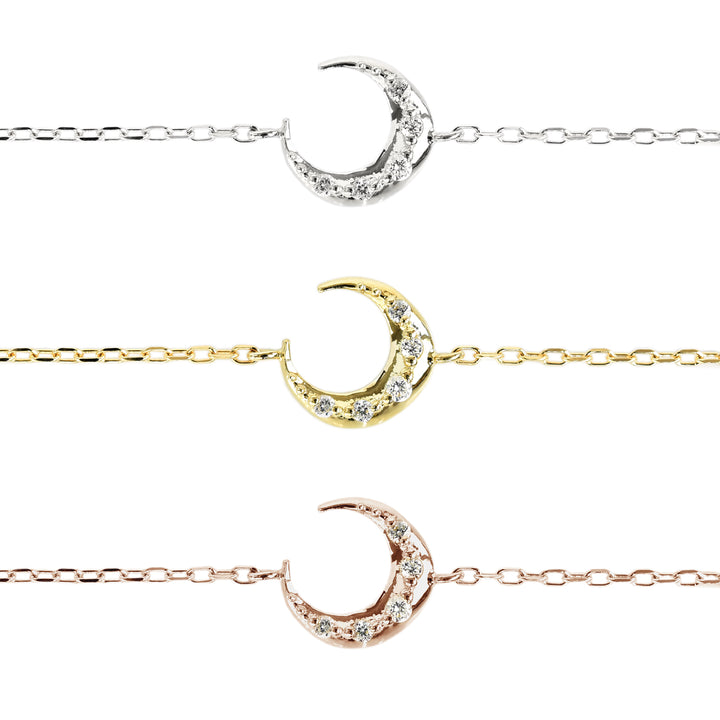 Moon n Diamond Bracelet