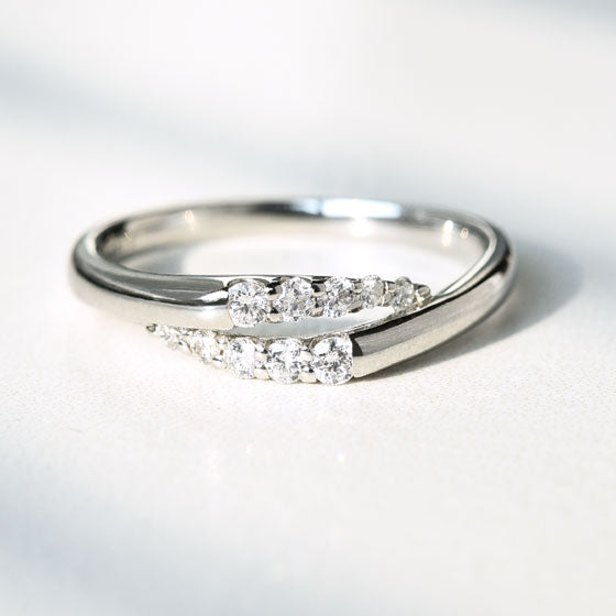 Dual Harmony Diamond Ring