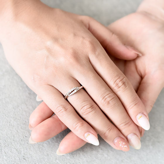Dual Harmony Diamond Ring