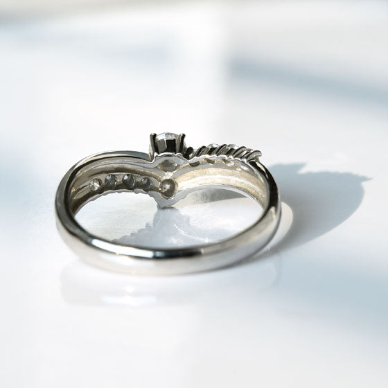 Diamond Prong Ring