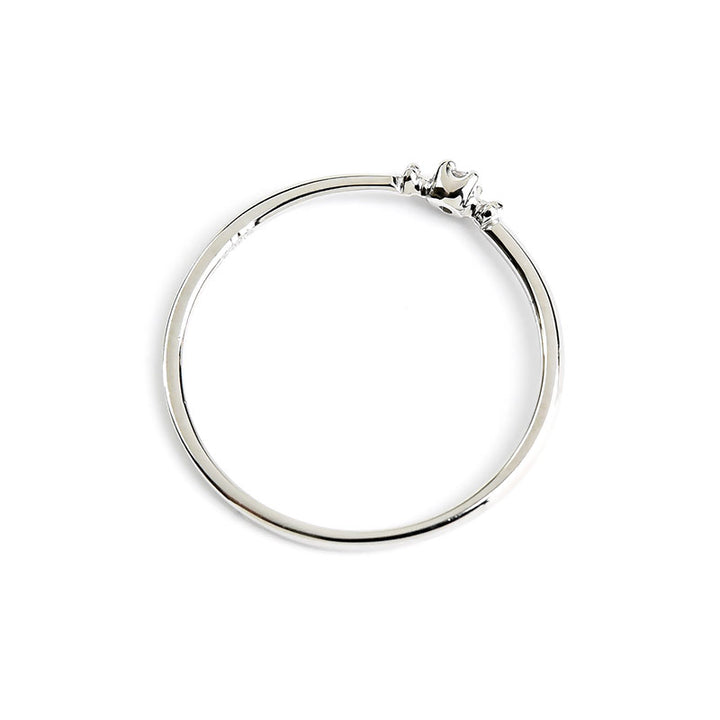 Single Diamond Delicate Ring