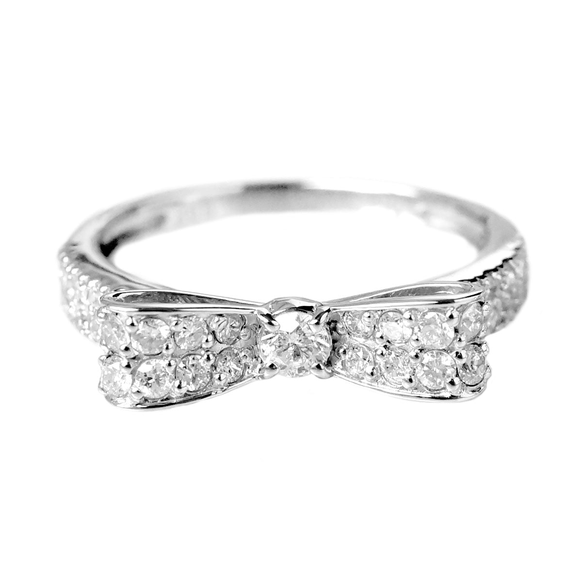 Bow Diamond Ring
