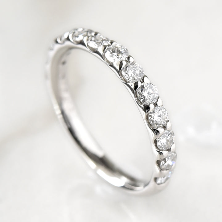 13 Diamonds Line Ring