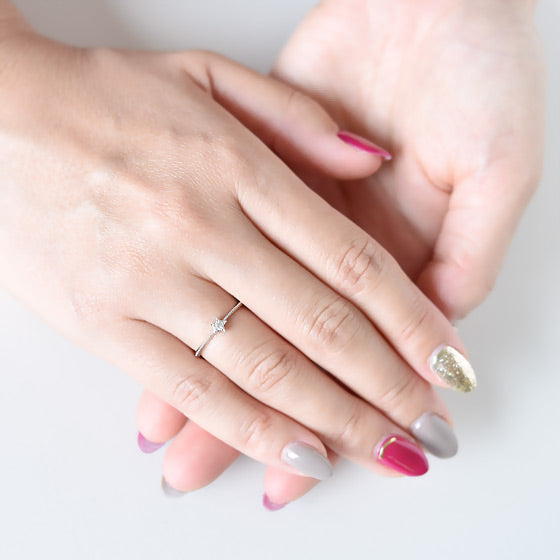 Star Prong Solitaire Ring