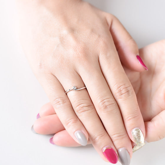 Care Solitaire Ring