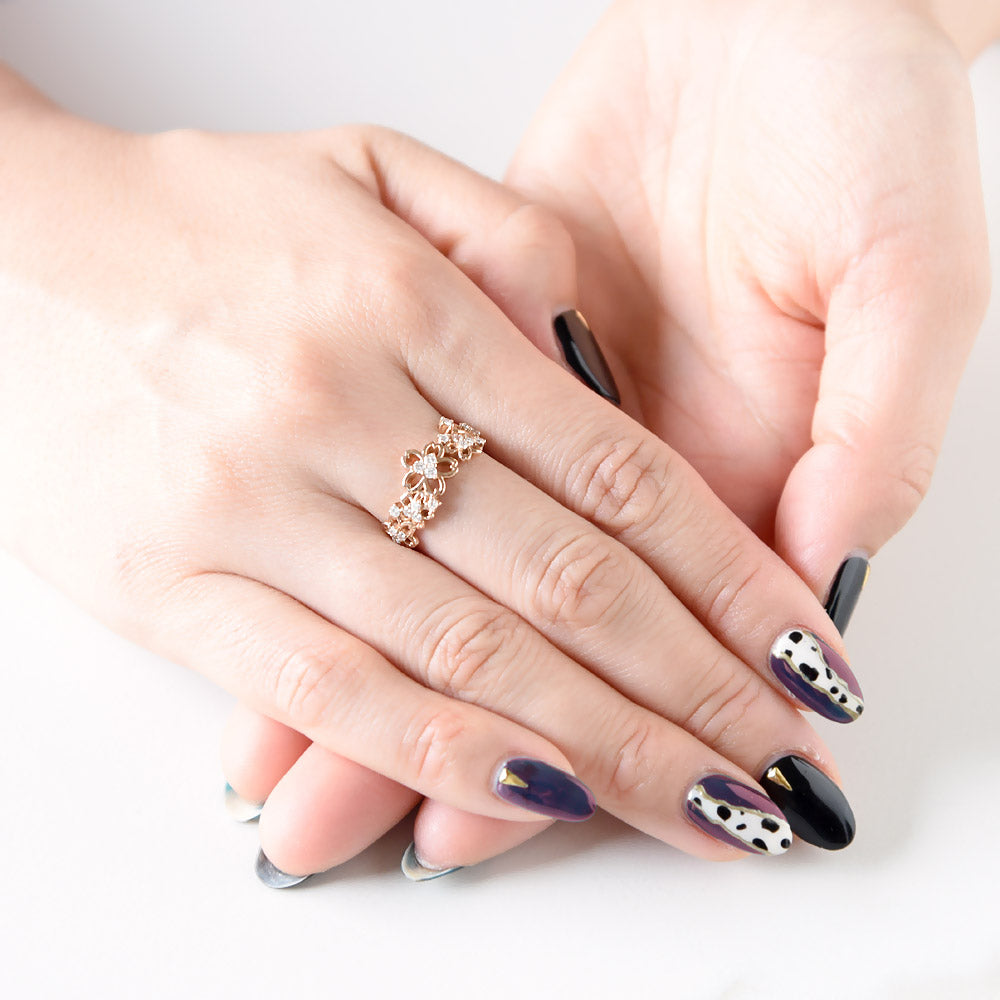 Floral Diamond Ring
