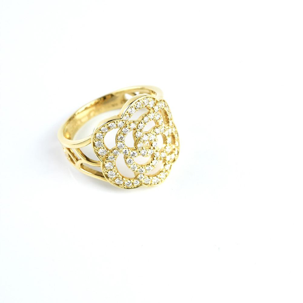 Diamond Rose Ring