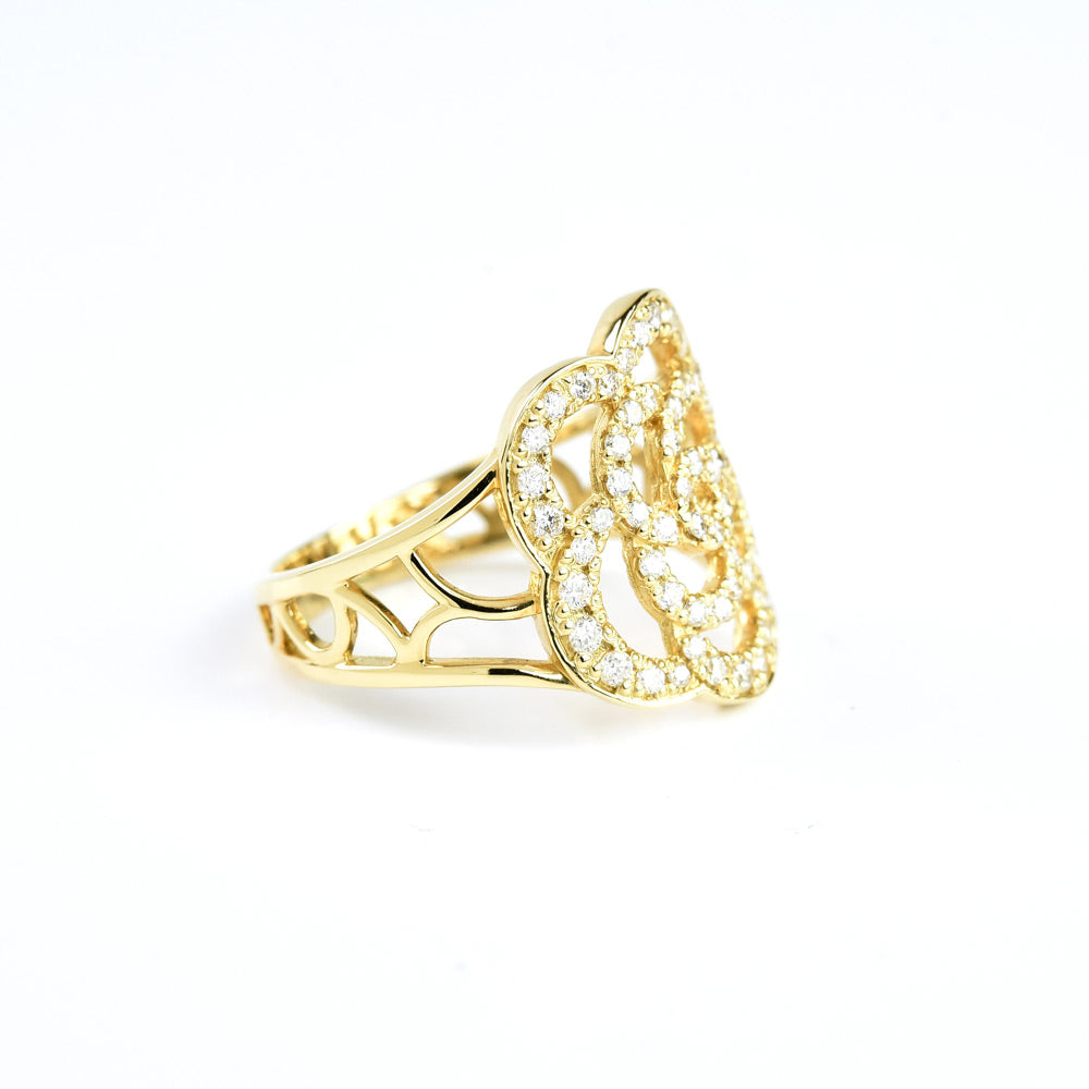 Diamond Rose Ring