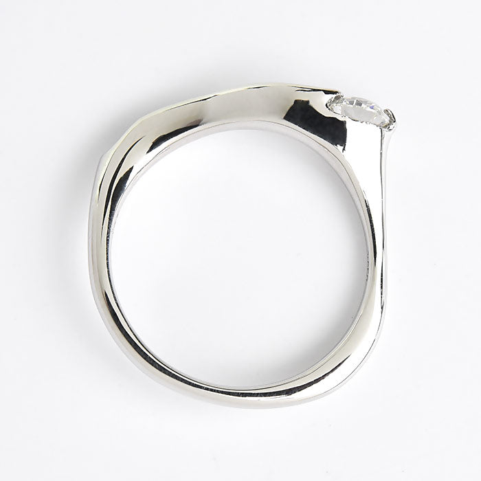Asymetrical Diamond Ring