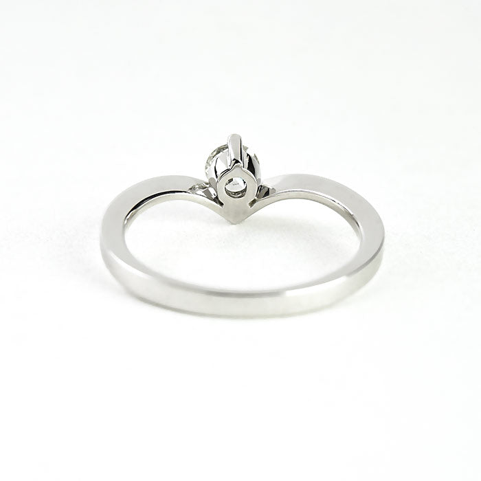 Crown Solitaire Ring