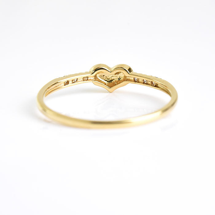 Heart n Diamond Ring