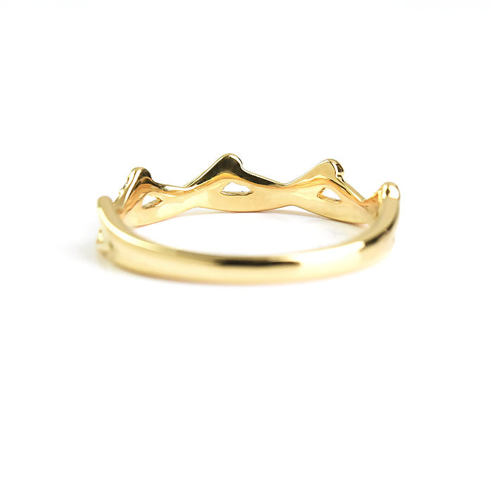 Waves Diamond Ring