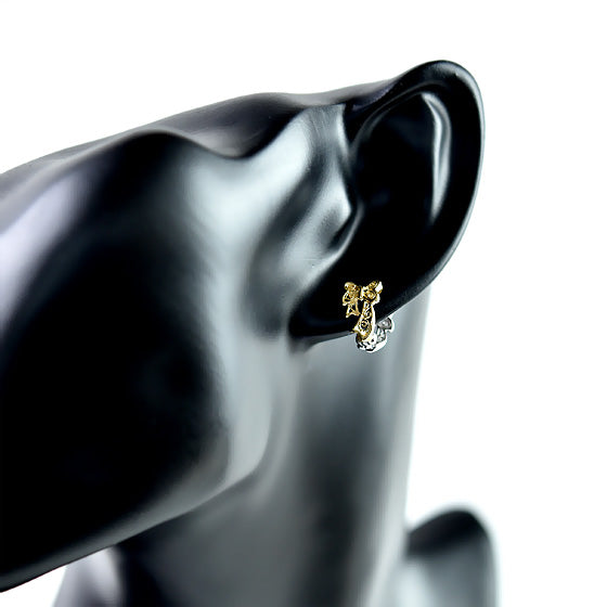 2 Color Bow Ear Cuffs