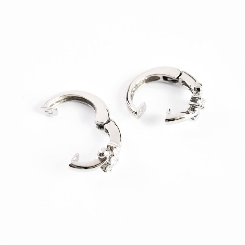 Diamond Curve Earrings