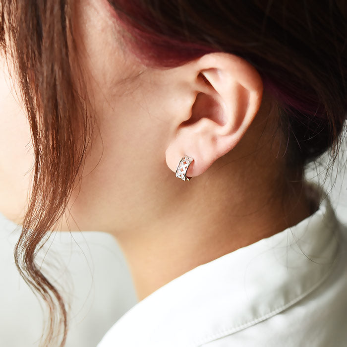 2 Color Flower Ear Cuffs