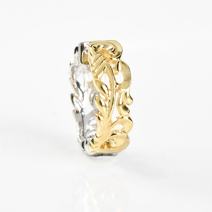 KTM-2 Color Curvy Design Hoop Earrings